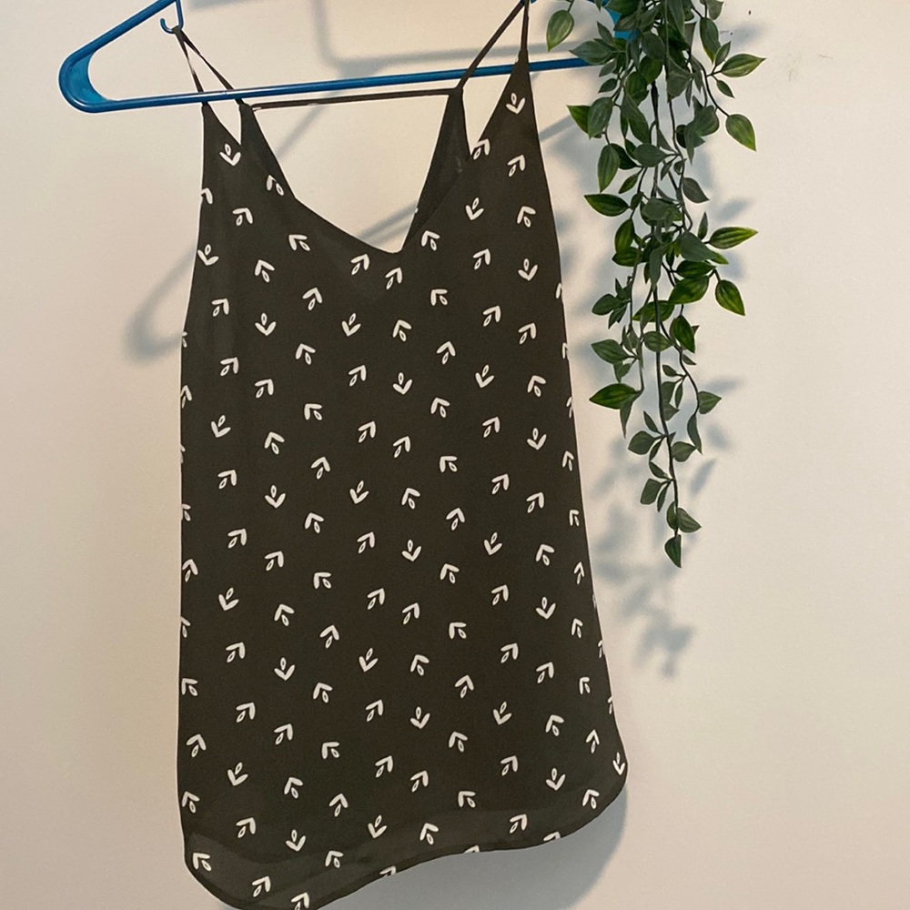 Loft Petite V Necked Blouse